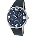 Le Chateau Men's Numerica Navy Blue Dial Watch