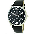 Le Chateau Men's Numerica Black Dial Watch