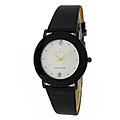 Le Chateau Men's Crystal and Genuine Diamond Watch