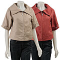FINAL SALE Live A Little Women's Cropped Zip Anorak