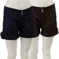 Live A Little Women's Rolled Cuff Shorts