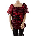 Kaelyn Max Women's Plus Size Tunic Blouse