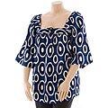 Kaelyn Max Women's Plus Size Tunic Blouse