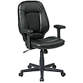 Office Star Faux Leather Task Chair