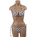 Paul Frank Women's Checkered Print Bikini