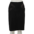 Joseph A Women's Black Pencil Skirt