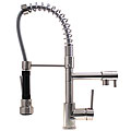 Kitchen Bar Sink Pre-rinse Spray Brushed Faucet