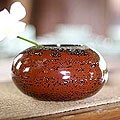 Lacquered 'Celestial' Bamboo Jar (Thailand)