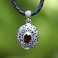 Garnet 'Wild Beauty' Necklace (Indonesia)