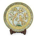 Marble 'Summer Songbirds' Plate (India)