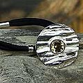 Silver Silk Citrine 'Mystical Sun' Bracelet (Thailand)