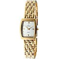 Peugeot Women's Goldtone Silver Dial Watch