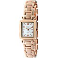 Peugeot Women's Rosetone Square Case Watch