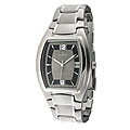 Peugeot Men's Silvertone Grey Dial Watch