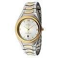 Peugeot Men's Two-tone Silver Dial Watch