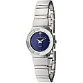 Peugeot Women's Silvertone Blue Dial Watch