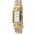 Peugeot Women's Goldtone Chain Bracelet Watch