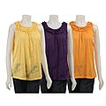 FINAL SALE RXB Women's Sleeveless Burnout Tank Top