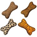 Wild Style Animal Print Bones Chew Toys