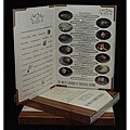Chocolate Dipped Holiday Spoon Book (12 Spoons)