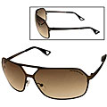 Emporio Armani 9442/S Women's Brown Shield Sunglasses