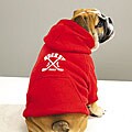 Red Hockey Dog Sweatshirt