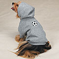Grey Soccer Dog Sweatshirt