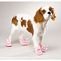Pink Bunny Doggie Slippers
