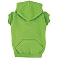 Zack and Zooey Dog's Green Hooded Sweatshirt