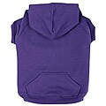 Zack and Zooey Dog's Purple Hooded Sweatshirt