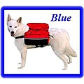 Outward Hound Quick-release Blue Dog Backpack