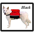 Outward Hound Quick-release Black Dog Backpack
