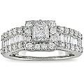 14k Gold 1-3/8ct TDW Diamond Engagement Ring