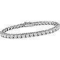 18k White Gold 8 1/2ct TDW Diamond Tennis Bracelet (GH, VS2)