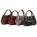Melie Bianco Belted Gathered Handbag