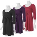 Energie Brand Junior's Raised Waist Dotted Dress