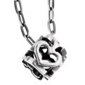 Kate 'n Al Silver 'House of Spades' Necklace