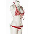 Salinas Frutilly Women's Red Stripe Terry Bikini