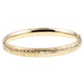 14k Goldfill and Black Hills Gold Bangle Bracelet