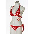 Salinas Women's Iaia Polka Dot Halter Bikini