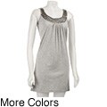 Stephanie Rogers Women's Medallion Neckline Dress