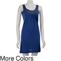 Stephanie Rogers Women's Medallion Neckline Tank Dress