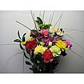 Simply Carnation and Pompon Bouquet