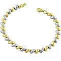 10k Two-tone Gold San Marco Bracelet
