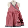 Good Lad Toddler Girl's Red/ White Checkered Sundress