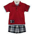 Good Lad Infant Boy's 2-piece Polo Shirt Set
