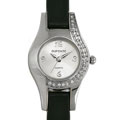 Dufonte by Lucien Piccard Women's Fashion Bezel Black Watch