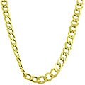 14k Yellow Gold 22-inch Flat Curb Chain