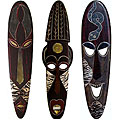 African Style Tribal Wood Masks