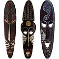 African Style Tribal Large Wood Masks
